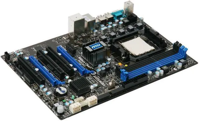 Alt view image 3 of 4 - MSI 870S-G54 AMD 870 Socket AM3 DDR3 16GB ATX Motherboard