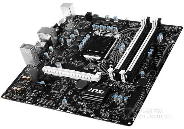 Alt view image 2 of 4 - MSI B150M BAZOOKA Intel B150 LGA 1151 DDR4 64GB Micro ATX Motherboard