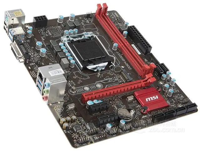 Alt view image 3 of 4 - MSI B250M G1 GAMER Intel B250 LGA 1151 DDR4 32GB Micro ATX Motherboard