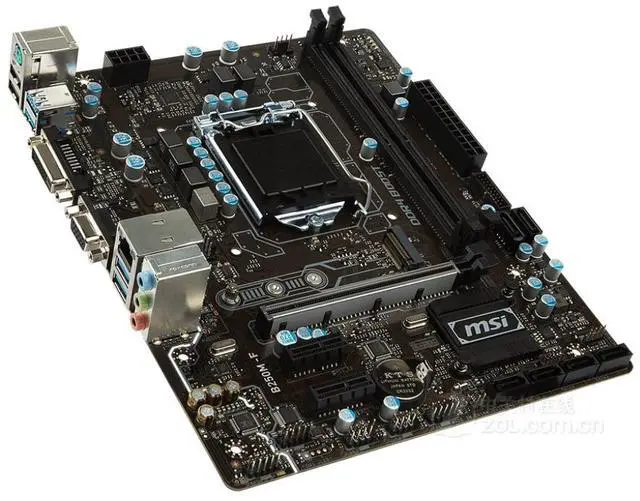 Alt view image 3 of 3 - MSI B250M-F Intel B250 LGA 1151 DDR4 32GB Micro ATX Motherboard