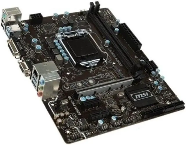 Alt view image 2 of 4 - MSI B250M PRO-VD Intel B250 LGA 1151 DDR4 32GB Micro ATX Motherboard