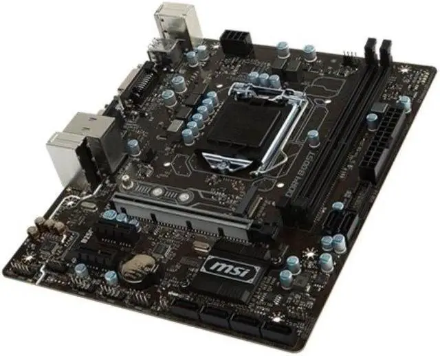 Alt view image 3 of 4 - MSI B250M PRO-VD Intel B250 LGA 1151 DDR4 32GB Micro ATX Motherboard