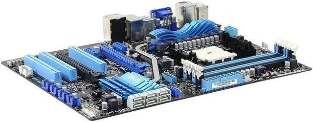 Alt view image 3 of 5 - ASUS F1A75-V PRO Socket FM1 DDR3 64GB ATX Motherboard