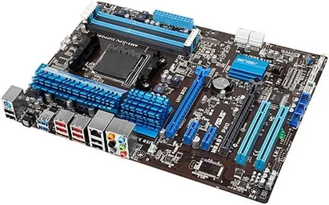 Alt view image 2 of 3 - ASUS M5A97 PRO Socket AM3+ DDR3 32GB ATX Motherboard
