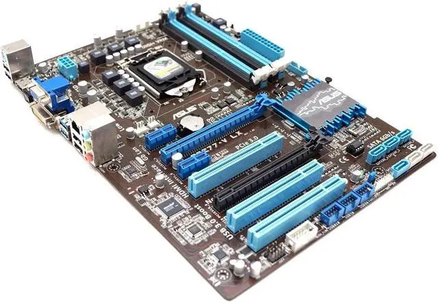 Alt view image 2 of 3 - ASUS P8Z77-V LX LGA 1155 DDR3 32GB ATX Motherboard