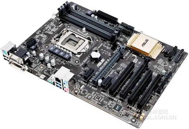 Alt view image 3 of 4 - ASUS B85-PLUS/USB3.1 LGA 1150 DDR3 32GB ATX Motherboard