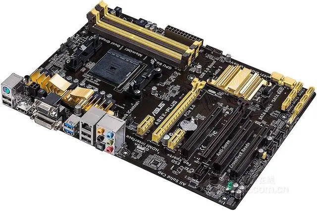 Alt view image 2 of 3 - ASUS A88X-PLUS Socket FM2/FM2+ DDR3 64GB ATX Motherboard