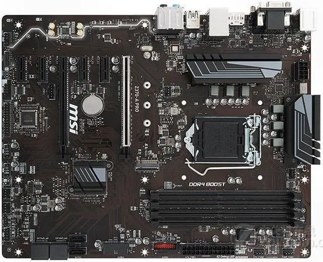 Main image of MSI Z370-A PRO Intel Z370 LGA 1151 DDR4 64GB ATX Motherboard