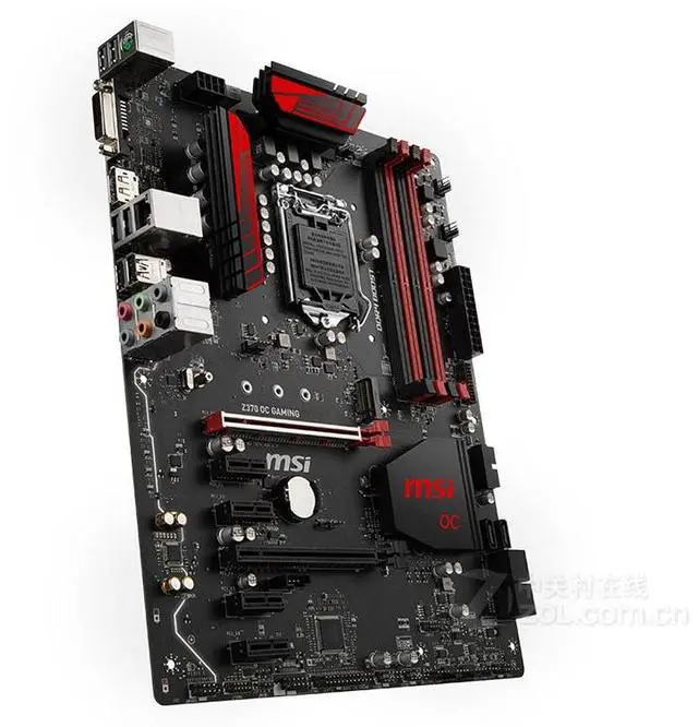 Alt view image 3 of 4 - MSI Z370 OC GAMING Intel Z370 LGA 1151 DDR4 64GB ATX Motherboard