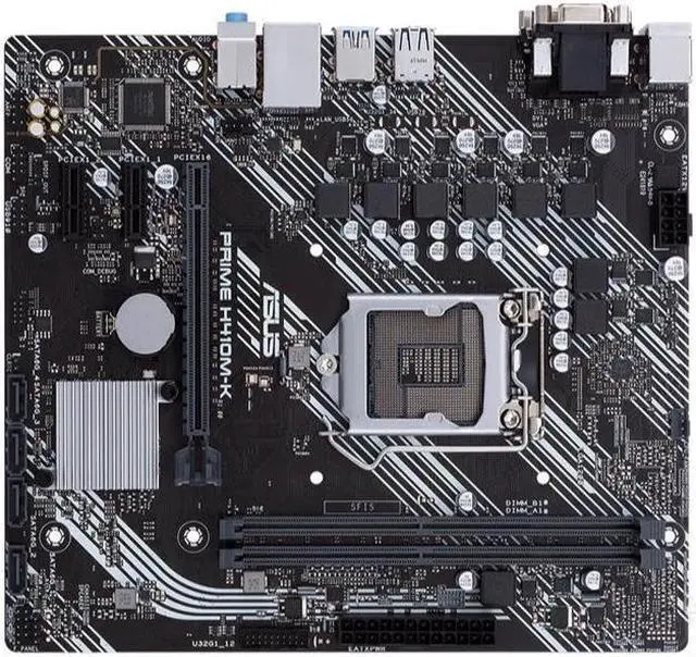 Refurbished: ASUS PRIME H410M-K LGA 1200 Intel H410 DDR4 64GB