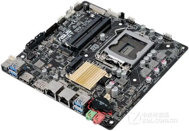 Alt view image 3 of 4 - ASUS H110T LGA 1151 DDR4 32GB Mini-ITX Motherboard
