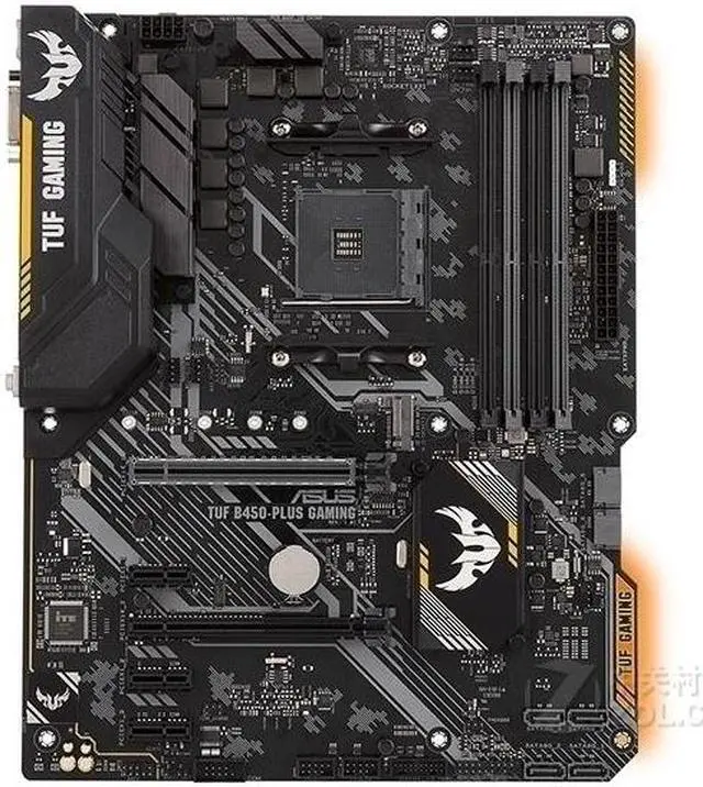 Alt view image 2 of 4 - ASUS TUF B450-PLUS GAMING Socket AM4 DDR4 64GB ATX Motherboard