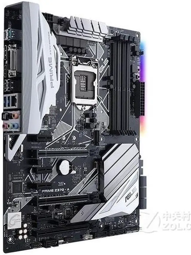 Alt view image 3 of 4 - ASUS PRIME Z370-A LGA 1151 DDR4 64GB ATX Motherboard