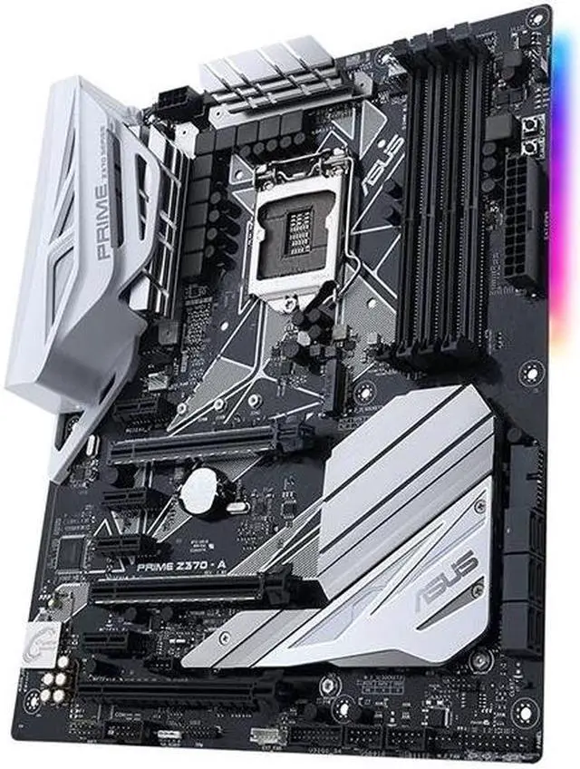 Alt view image 2 of 4 - ASUS PRIME Z370-A LGA 1151 DDR4 64GB ATX Motherboard