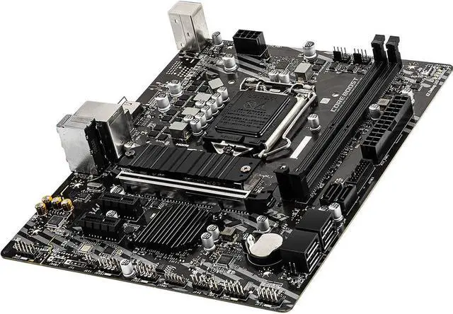 Alt view image 2 of 5 - MSI B460M-X Intel B460 LGA 1200 DDR4 64GB Micro ATX Motherboard
