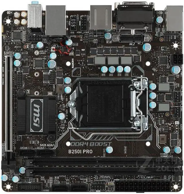Main image of MSI B250I PRO Intel B250 LGA 1151 DDR4 32GB Mini-ITX Motherboard