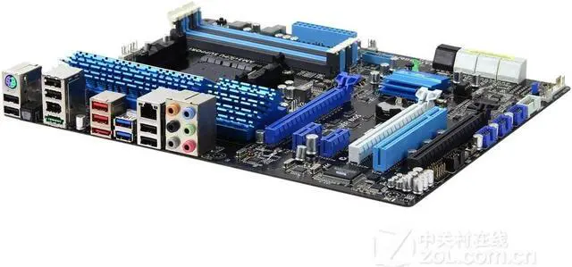 Alt view image 3 of 5 - ASUS M5A99X EVO Socket AM3+ DDR3 32GB ATX Motherboard