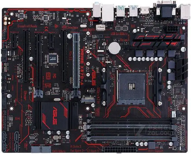 Main image of ASUS PRIME X370-A Socket AM4 DDR4 64GB ATX Motherboard