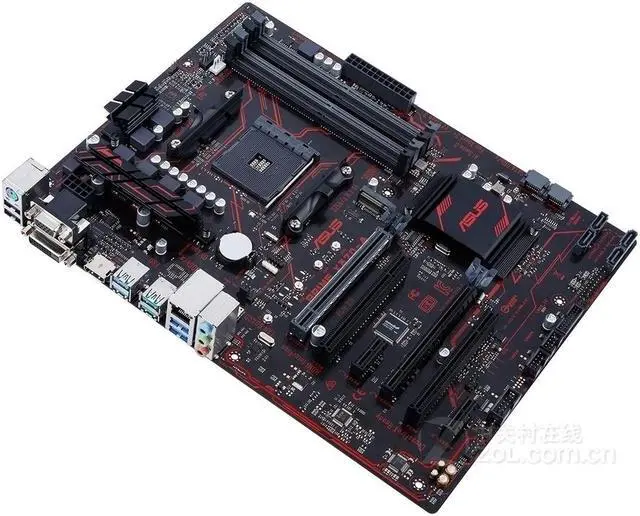 Alt view image 3 of 4 - ASUS PRIME X370-A Socket AM4 DDR4 64GB ATX Motherboard