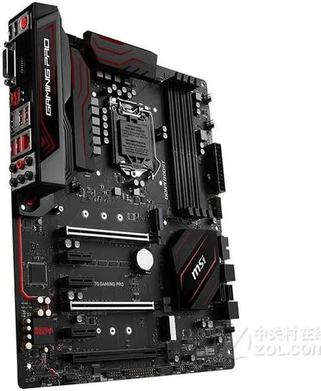 Alt view image 4 of 5 - MSI Z270 GAMING PRO Intel Z270 LGA 1151 DDR4 64GB ATX Motherboard