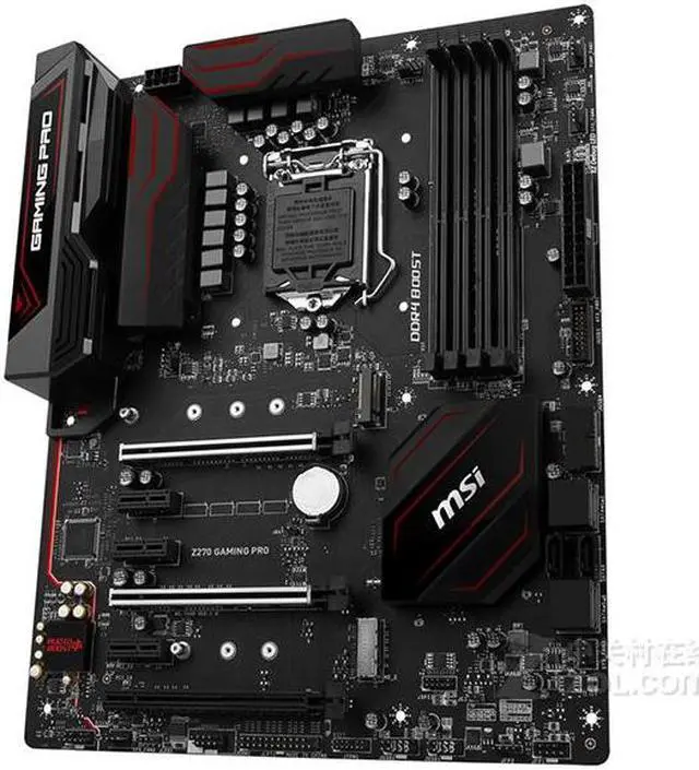 Alt view image 3 of 5 - MSI Z270 GAMING PRO Intel Z270 LGA 1151 DDR4 64GB ATX Motherboard