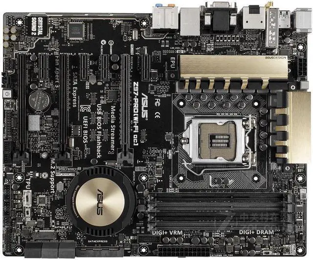 Main image of ASUS Z97-PRO(WiFi ac) LGA 1150 DDR3 32GB ATX Motherboard