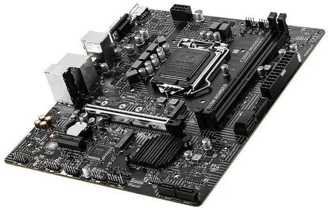 Alt view image 3 of 5 - MSI H510M BOMBER Intel H510 LGA 1200 DDR4 64GB Micro ATX Motherboard