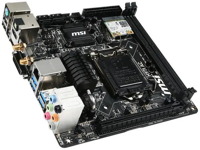 Alt view image 9 of 11 - MSI H97I AC LGA 1150 Intel H97 HDMI SATA 6Gb/s USB 3.0 Mini ITX Intel Motherboard