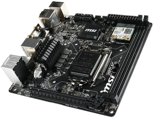 Alt view image 10 of 11 - MSI H97I AC LGA 1150 Intel H97 HDMI SATA 6Gb/s USB 3.0 Mini ITX Intel Motherboard