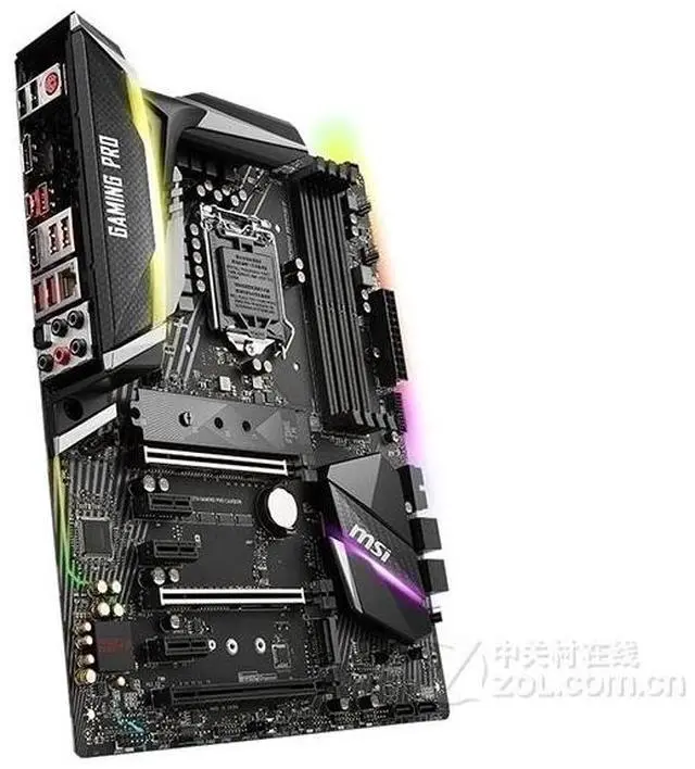 Alt view image 3 of 4 - MSI Z370 GAMING PRO CARBON Intel Z370 LGA 1151 DDR4 64GB ATX Motherboard