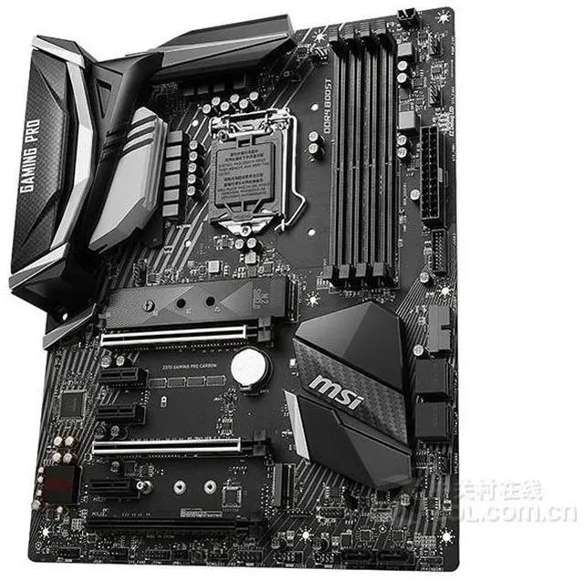 Alt view image 4 of 4 - MSI Z370 GAMING PRO CARBON Intel Z370 LGA 1151 DDR4 64GB ATX Motherboard
