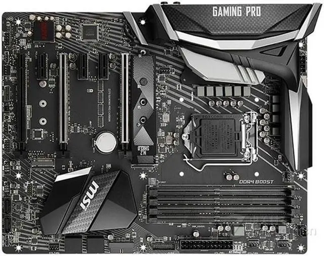Main image of MSI Z370 GAMING PRO CARBON Intel Z370 LGA 1151 DDR4 64GB ATX Motherboard