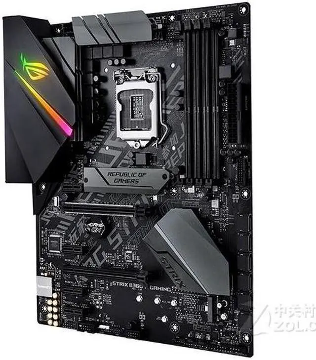 Alt view image 2 of 4 - ASUS ROG STRIX B360-F GAMING LGA 1151 DDR4 64GB ATX Motherboard