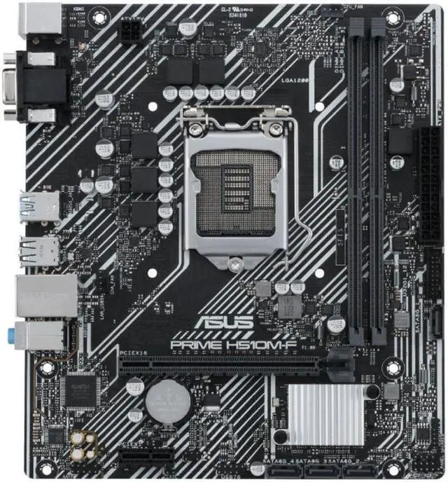 Main image of ASUS PRIME H510M-F LGA 1200 DDR4 64GB Micro ATX Motherboard