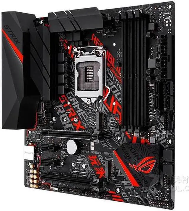 Alt view image 3 of 4 - ASUS ROG STRIX B360-G GAMING LGA 1151 DDR4 64GB Micro ATX Motherboard