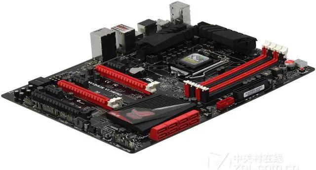 Alt view image 3 of 4 - ASUS Maximus VI Hero LGA 1150 DDR3 32GB ATX Motherboard