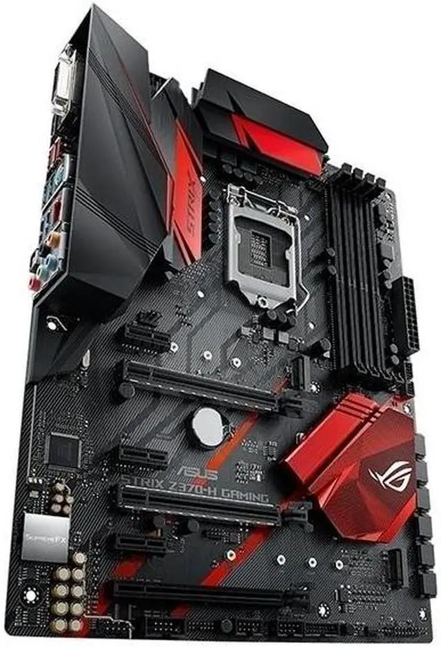 Alt view image 2 of 4 - ASUS ROG STRIX Z370-H GAMING LGA 1151 DDR4 64GB ATX Motherboard