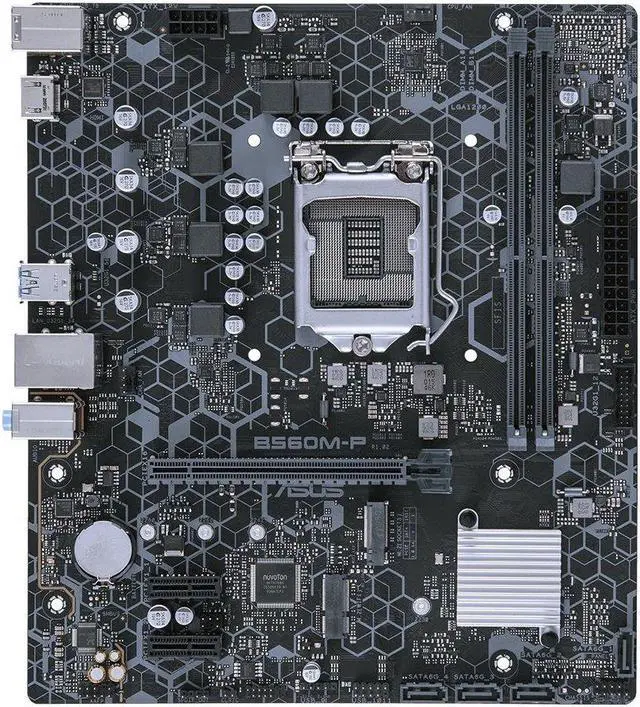 Main image of ASUS B560M-P LGA 1200 DDR4 64GB Micro ATX Motherboard