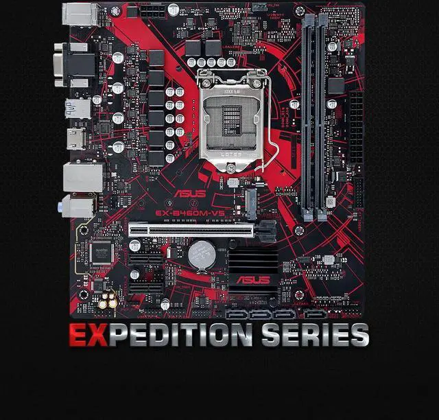 Main image of ASUS EX-B460M-V5 LGA 1200 DDR4 64GB Micro ATX Motherboard