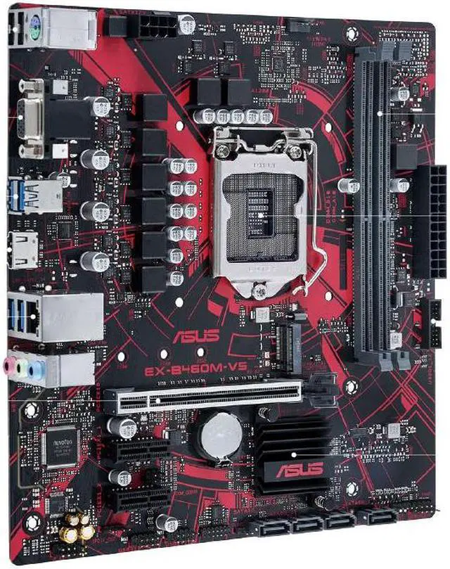 Alt view image 2 of 2 - ASUS EX-B460M-V5 LGA 1200 DDR4 64GB Micro ATX Motherboard