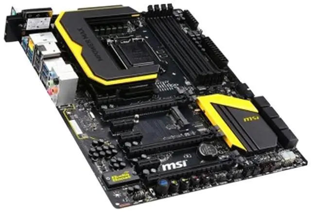 Alt view image 3 of 4 - MSI Z87 MPOWER MAX AC Intel Z87 LGA 1150 DDR3 32GB ATX Motherboard