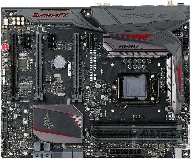 Main image of ASUS ROG MAXIMUS VIII HERO ALPHA LGA 1151 DDR4 64GB ATX Motherboard