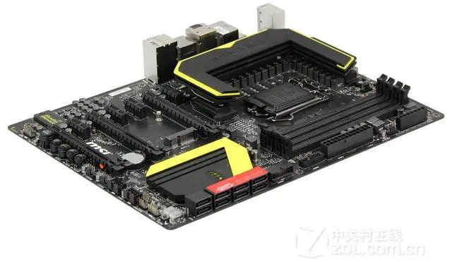 Alt view image 3 of 4 - MSI Z87 MPOWER MAX Intel Z87 LGA 1150 DDR3 32GB ATX Motherboard