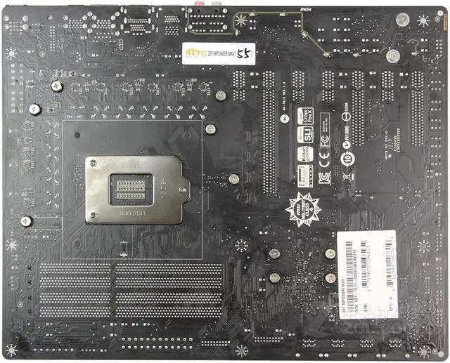 Alt view image 2 of 4 - MSI Z87 MPOWER MAX Intel Z87 LGA 1150 DDR3 32GB ATX Motherboard