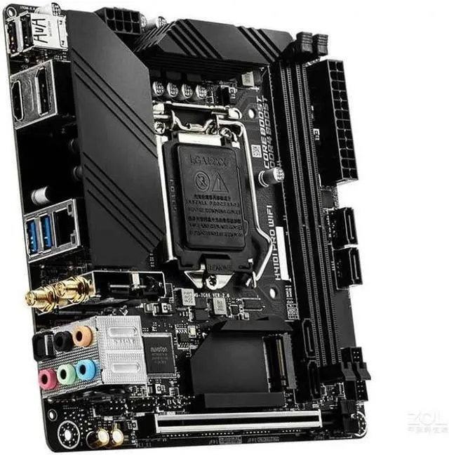 Alt view image 3 of 4 - MSI H410I PRO WIFI Intel H410 LGA 1200 DDR4 64GB Mini-ITX Motherboard