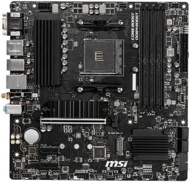 Main image of MSI B550M PRO-VDH WIFI AMD B550 Socket AM4 DDR4 128GB Micro ATX Motherboard
