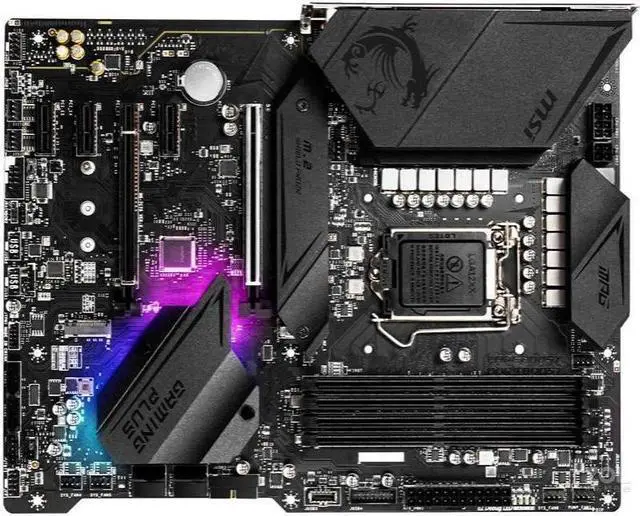 Main image of MSI MPG Z490 GAMING PLUS Intel Z490 LGA 1200 DDR4 128GB ATX Motherboard