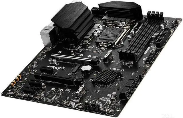 Alt view image 2 of 5 - MSI Z490 PLUS Intel Z490 LGA 1200 DDR4 128GB ATX Motherboard