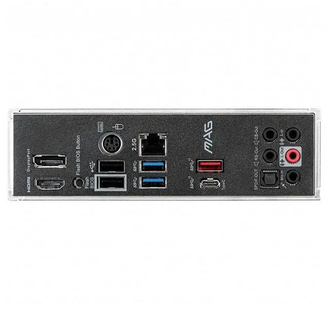 Alt view image 4 of 4 - MSI MAG B550M MORTAR AMD B550 Socket AM4 DDR4 128GB Micro ATX Motherboard