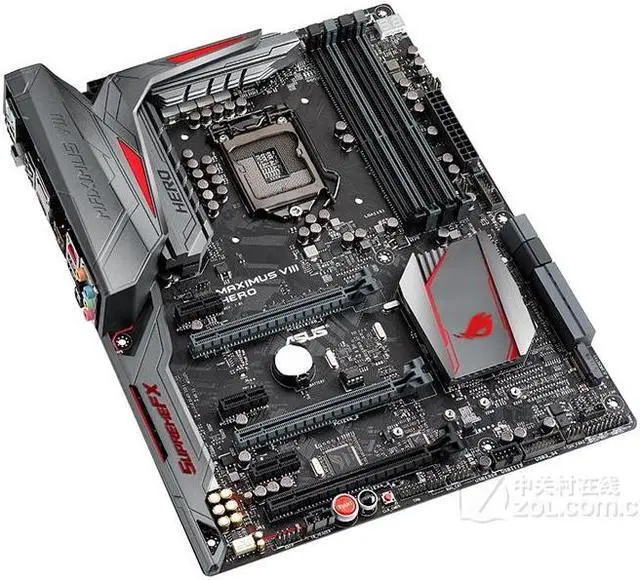 Alt view image 3 of 4 - ASUS MAXIMUS VIII HERO LGA 1151 DDR4 64GB ATX Motherboard